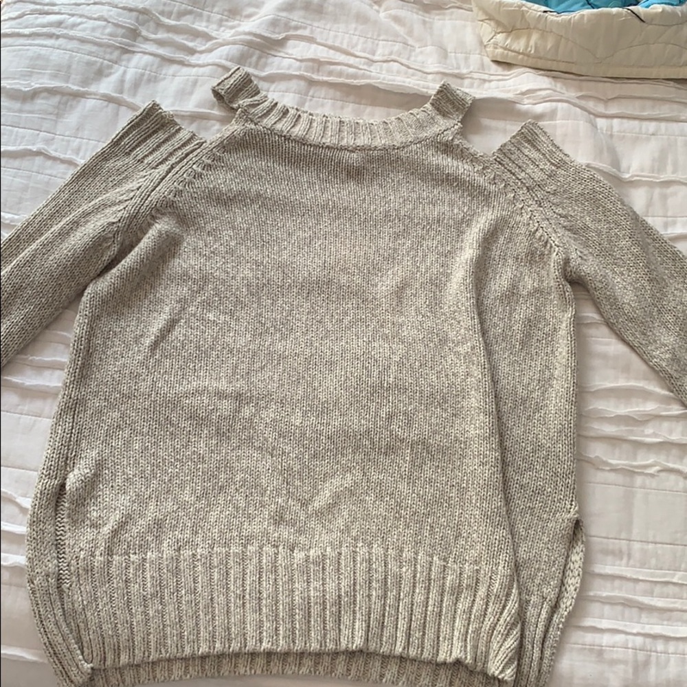 Cream sweater